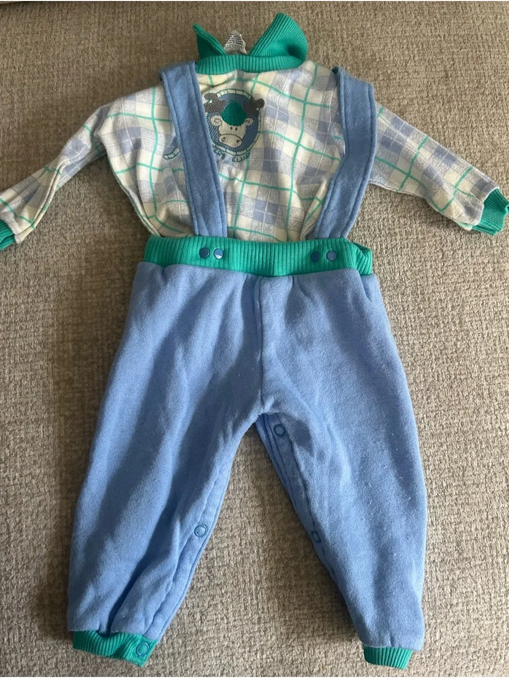 Set of Vintage Baby Boy Clothes